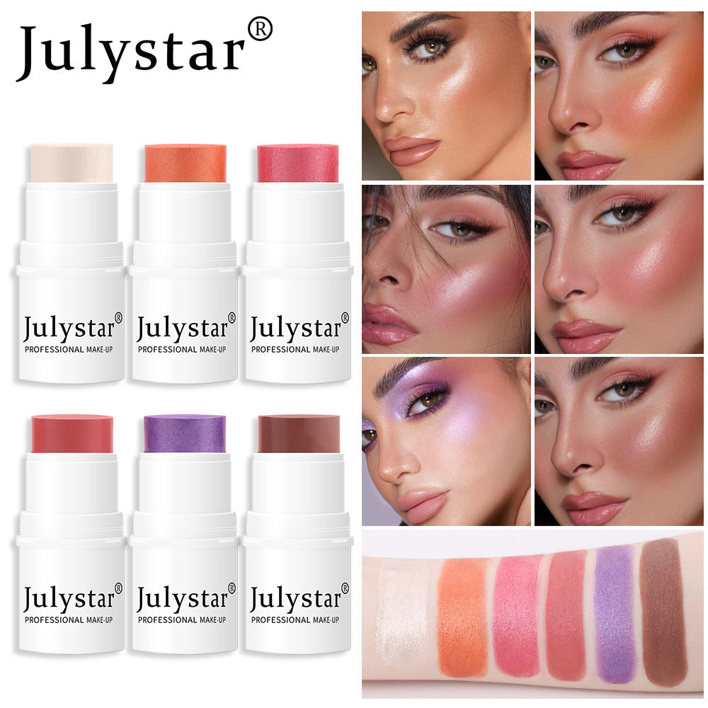 6-Color Highlighter Blush
