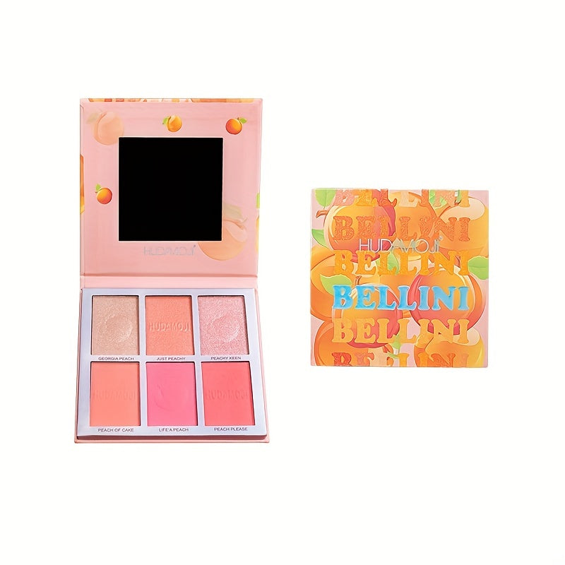 6 Color Long Lasting Highlight Contour Palette