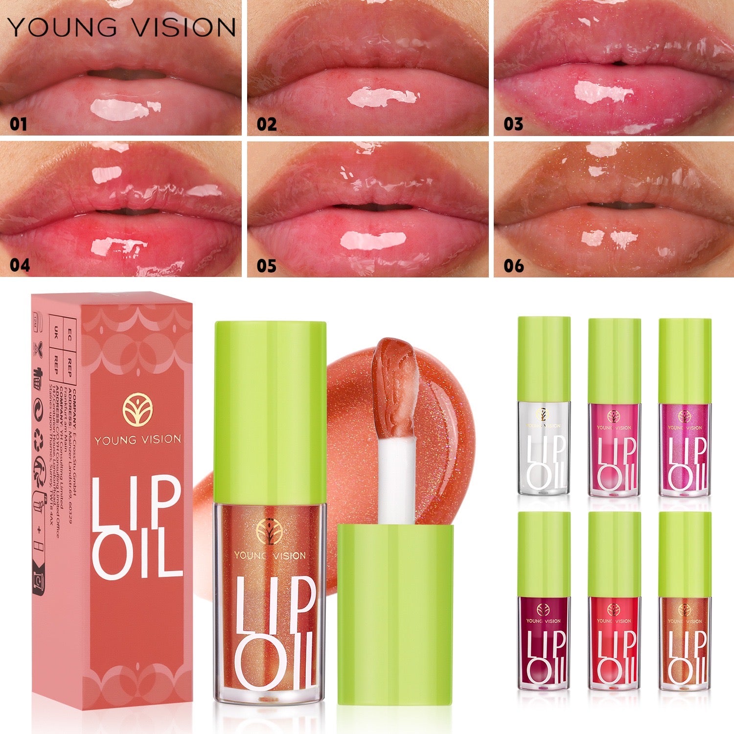 Lip Moisturizing Oil- 6color