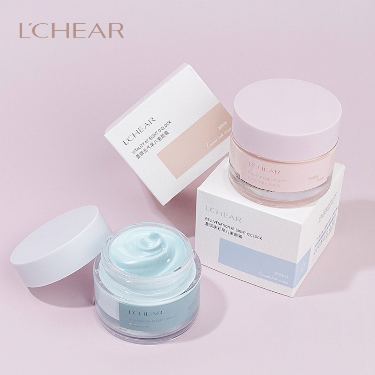 LCHEAR Glow Blue Copper Peptide Vegetarian Cream