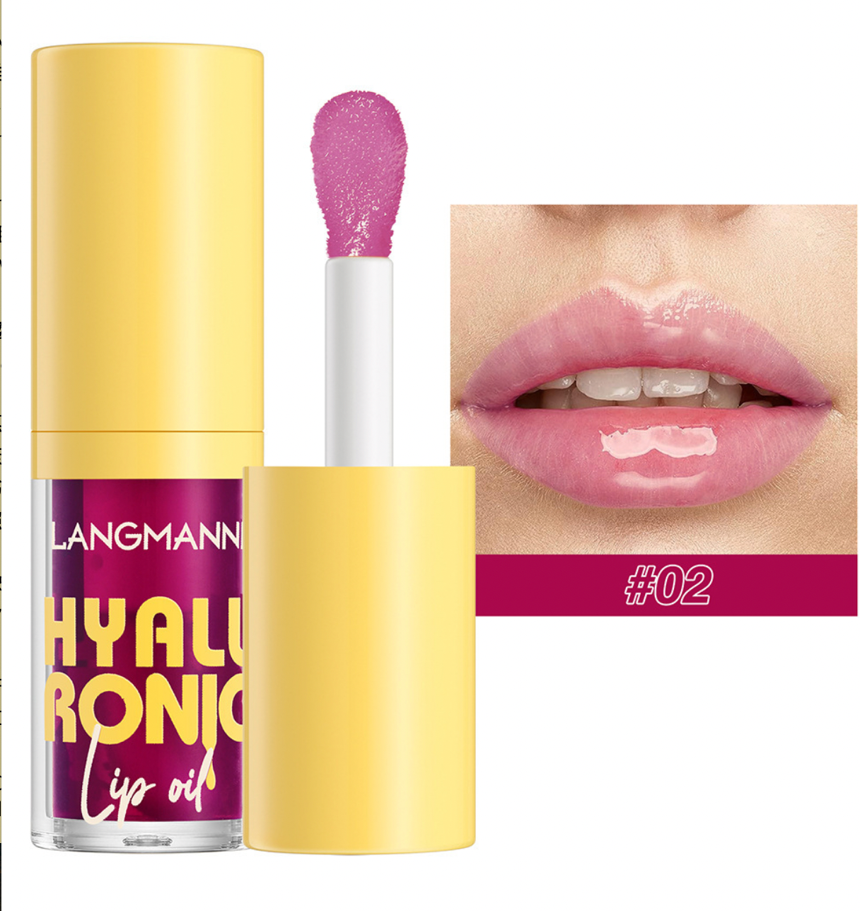 Hyaluronic Acid Lip Oil Gloss-6 colors