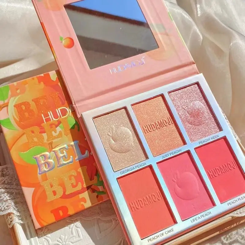 6 Color Long Lasting Highlight Contour Palette