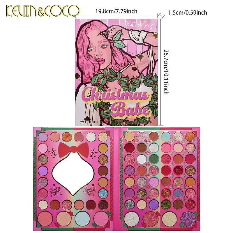 72 Colors Eyeshadow Palette