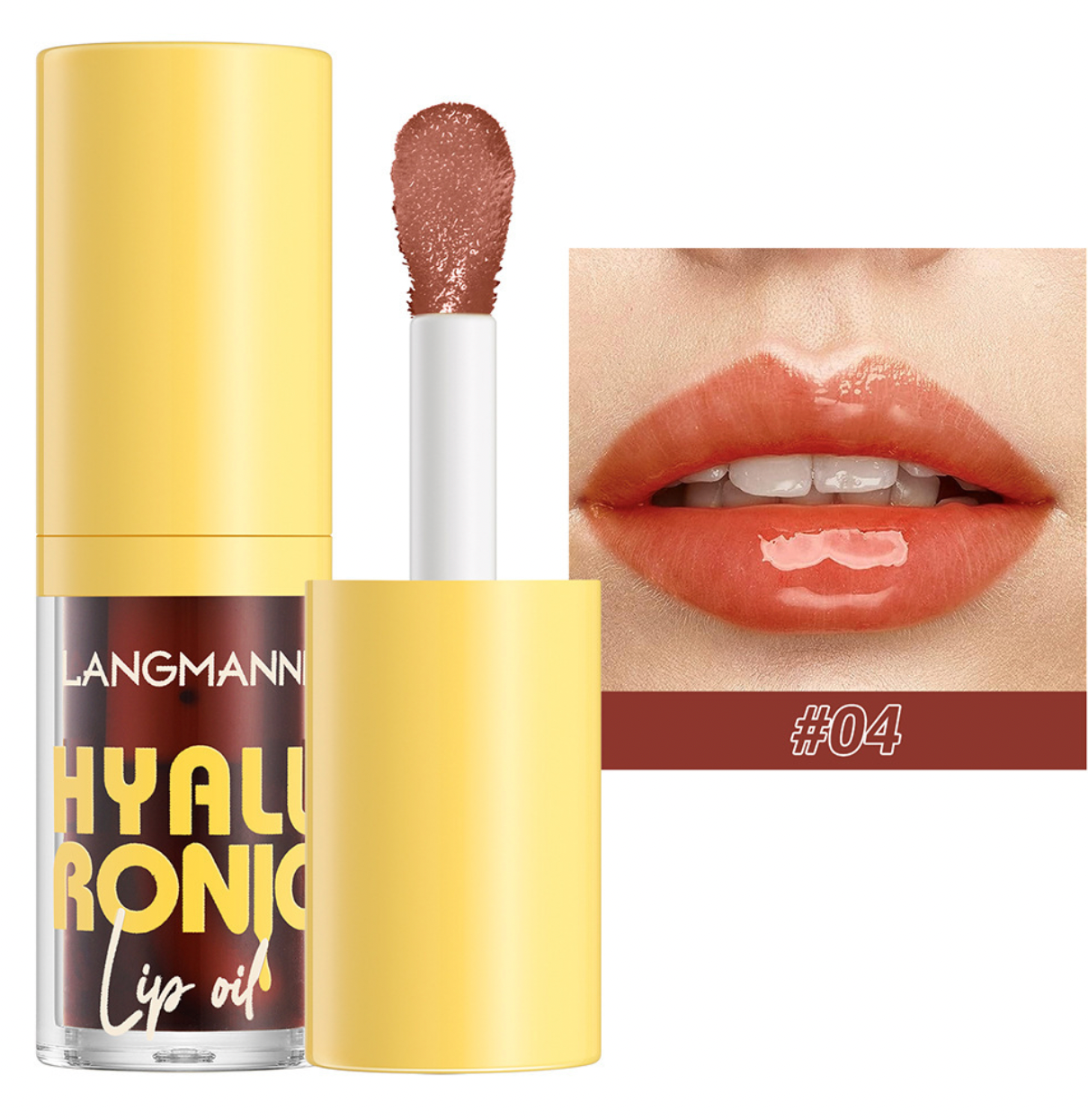 Hyaluronic Acid Lip Oil Gloss-6 colors